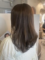 ウルア 三鷹店(ULUA)&nbsp;アッシュグレージュ 髪質改善トリートメント