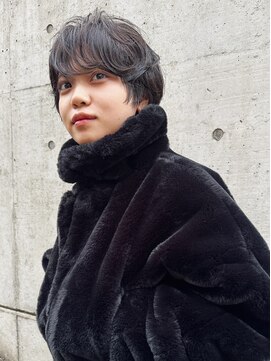 スリーアン(THREE ann.) ショートニュアンスパーマ20代30代