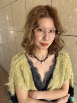 シャルティア 岩国(SHALLTIA)&nbsp;ハイトーン/ケアブリーチ/ゆるふわ/ベージュカラー/ブラウン