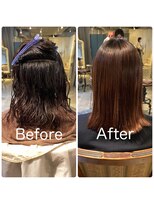 髪質改善と縮毛矯正の専門店 サンティエ(scintiller)&nbsp;髪質改善/縮毛矯正/美髪/艶髪/弱酸性縮毛矯正/美髪ストレート