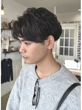 マンプスウタタ (Mumps utata) メンズフェザーツイスト