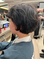 ピークアブー ワン(PEEK-A-BOO ONE)&nbsp;フレンチボブニュアンスパーマショートカットショートボブ