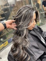 ラフ 難波店(LAFF)&nbsp;バレイヤージュ/シャドウルーツ/ハイライト/レイヤーカット