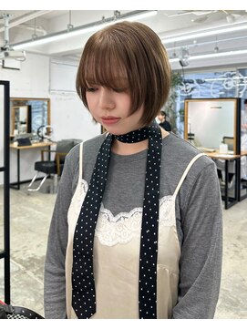 ソーソー(SoSo) ブリーチありオリーブベージュイメチェン