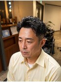 40代ゴクドーパーマ/極道パーマ