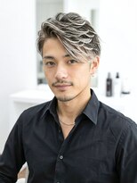 メンズイケメンパラダイス(Men'sイケメンパラダイス)&nbsp;Men'sブリーチハイライト/メンズカット/眉毛カット