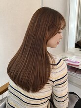 縮毛矯正 ×髪質改善トリートメント・髪質改善カラーで叶う、圧倒的ツヤ。本物の髪質改善を《沖縄市美里》