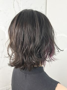 アヴァンスクロス あべのルシアス店(AVANCE.CROSS) インナーカラー×バイオレット