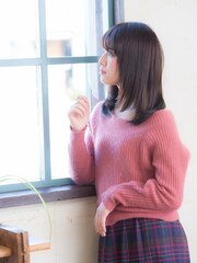 梅雨でも負けない♪清楚系ストレート