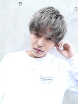 フィフス(fifth)&nbsp;メンズマッシュブリーチカラーツーブロックスパイラルパーマ