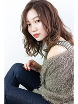 ラフィス ヘアー リーベ 京都駅前店(La fith hair liebe)&nbsp;【La fith】 ウェーブミディアムスタイル