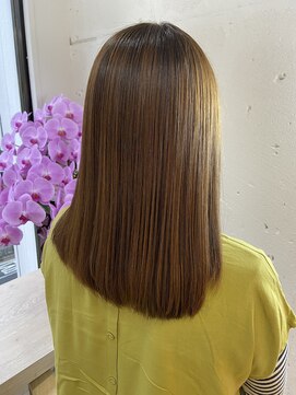 ヘアーワークス ヘルム 渋谷店(HAIR WORKS HELM) ［HELM渋谷］酸熱トリートメント×カラー☆