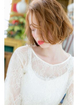 カバーヘア イヴ 戸頭店(COVER HAIR EVE) ■アシンメトリー前下がりの外国人風ボブ107★戸頭20代30代40代