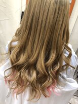 ニーナ ビューティーサロン(NINA Beauty Salon) インナーカラー #エクステ#ピンク#インナーカラー