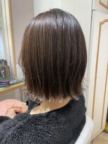 ネオリーブ チロル 横浜西口店(Neolive CiroL.)&nbsp;あごライン　ぱつっと切りっぱなしボブ