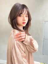 レニーバイエース(LANY by ACE)&nbsp;【LANY 横浜】モカブラウン ×シースルーバング