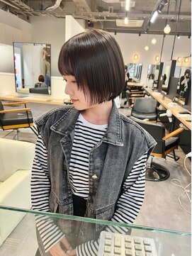 ジーニー 横浜(giinii) 大人可愛い20代30代40代前下がりボブ【横 浜】渋谷良太