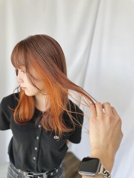 カーフリヘア ウル 千葉店(Kahuli hair Ulu) ダブルカラー/アブレラ/学割/イヤリング/千葉