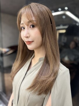 ロンドシェリ 仙台(Lond Cheri) レイヤーカット　前髪　お顔周り　フェイスレイヤー