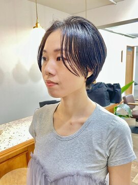 シエン 恵比寿(CIEN) センターパート/ハンサムショート/前下がり/レディースショート