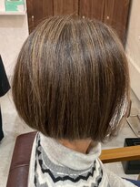 オンカラー(ON.COLOR)&nbsp;大人ハイライトグレージュショート40代50代