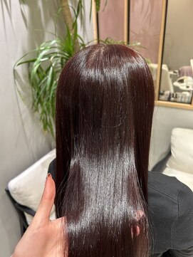 ラ ブーケ 御器所店(La Bouquet) ピンクブラウン/美髪/艶髪/セミディ