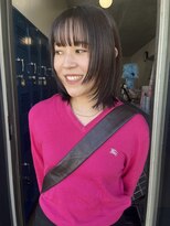 ナループロア ルームー(Nalu pu loa ROOMOO)&nbsp;ミディアムレイヤー/フェイスレイヤー/顔まわりレイヤー