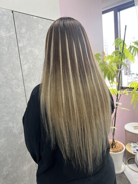 ガルボヘアー 名古屋栄店(garbo hair) #プルエクステ#バレイヤージュ#ギャル#名古屋エクステ#エクステ