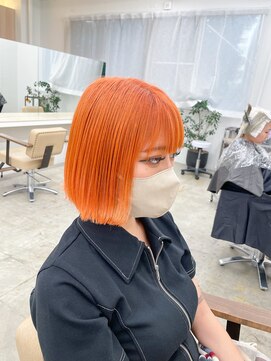 ニュート(Neut ) アプリコットカラー/ハイトーンオレンジ/ケアブリーチ/名古屋