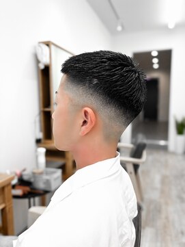 セイドット フクオカ(Say.FUKUOKA) 【メンズ★大名】伸ばしかけ×スキンフェード×バーバースタイル