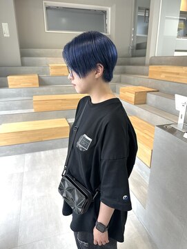 カケル(×.) クールショート/コバルトブルー