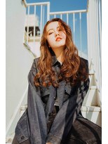 エクファ ヘア オリジン(ex-fa hair origin)&nbsp;黒髪カタロググレーベージュレイヤーロングアッシュカラー