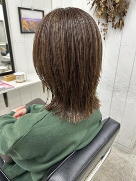 ベニス(VENICE) 切りっぱなしとハイライト