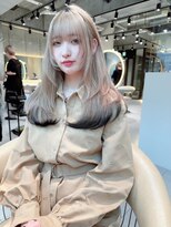 ロンド レア 天神大名店(Lond Le’a)&nbsp;メルティカラー/ウェーブミディアム /似合わせカットスタイル