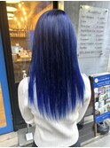 ネイビーブルーグラデーション