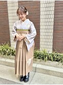 卒業式袴×シニヨン