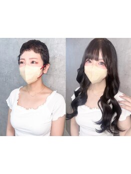 《SNSで話題》最高級人毛エクステ取扱い!シールエクステ～ブレイズヘアまでオシャレ女子から圧倒的支持♪