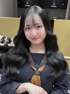 ゼスト 三鷹店(ZEST) ブラックカラー×韓国風巻き 吉祥寺/三鷹/れ