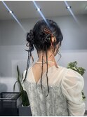 10代20代30代◎ツイン お団子 モテ髪 編みおろし