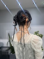 10代20代30代◎ツイン お団子 モテ髪 編みおろし