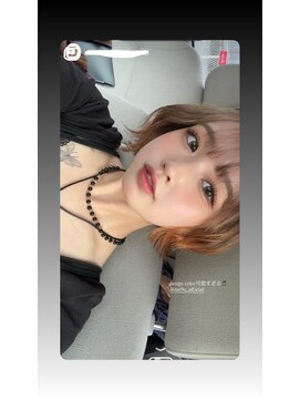 アフェクション 大曽根店 秋っぽbaige × orange の design color