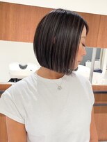 ゴカン バイ ジル ブラン 名古屋(Gokan by JIL BLAN)&nbsp;ハイライトバレイヤージュダブルカラーショートカット30代40代