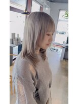 アン(un)&nbsp;レイヤーカット/ホワイトベージュ