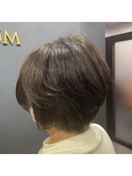 トリフォリウム 小牧店(TRIFOLIUM) 「可愛いハンサムショート」