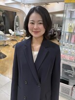 オブヘアージユウガオカ(Of HAIR Jiyugaoka)&nbsp;韓国ボブ
