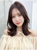 レイヤーカット/韓国巻き/透明感カラー