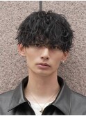 骨格補正が叶う波巻きシャドウパーママッシュ◎