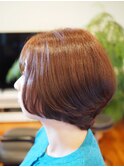 前上がりのグラデーションボブ