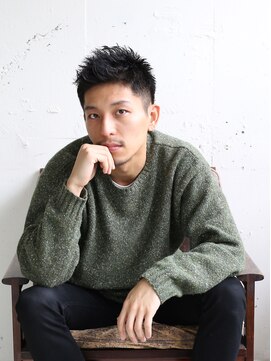 エス ヘア サロン(S. HAIR SALON) アップバング刈り上げショート