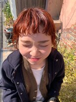 ユービー(UB)&nbsp;パーマ×オレンジカラー